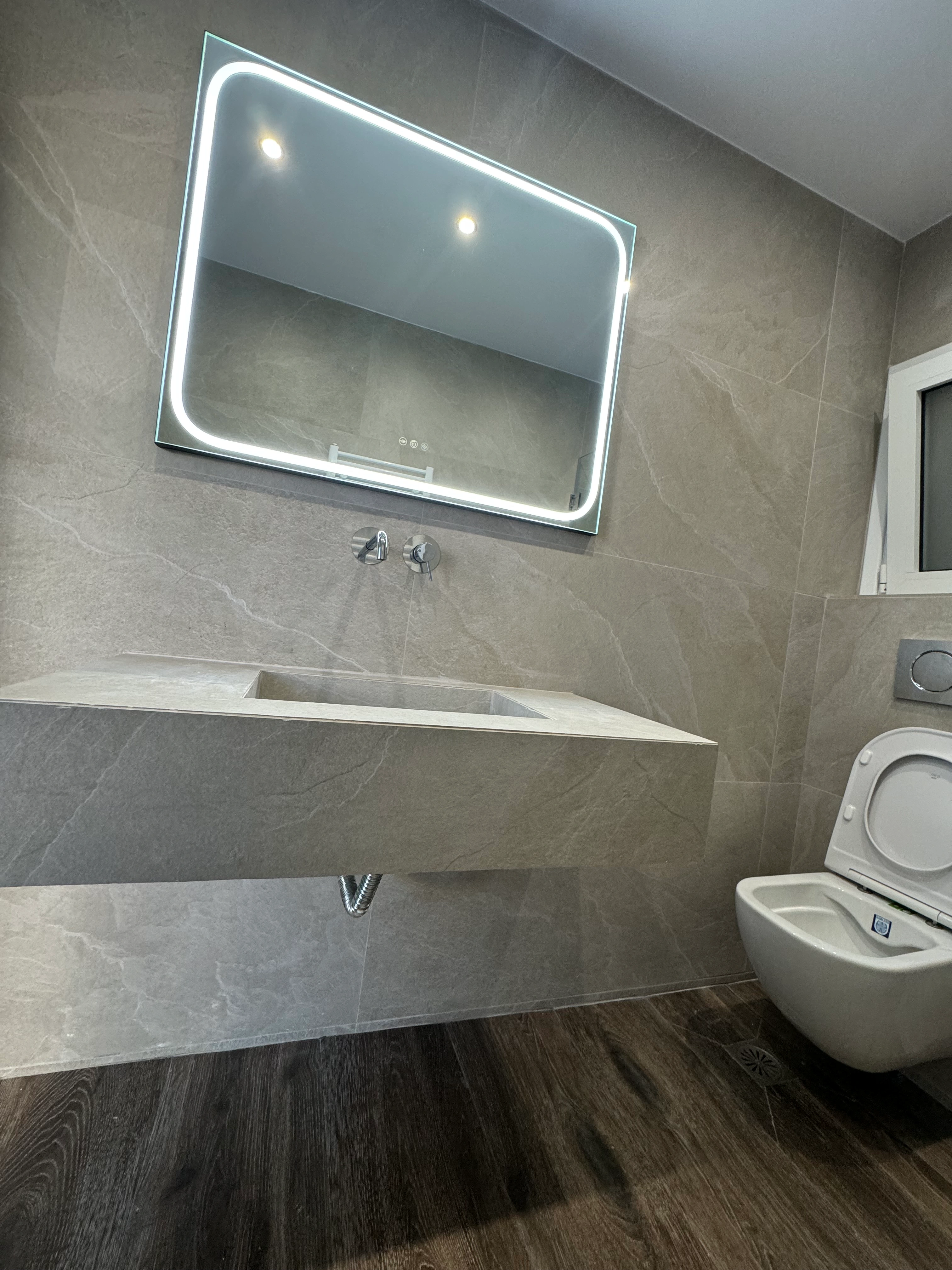 Marble bathroom renovation